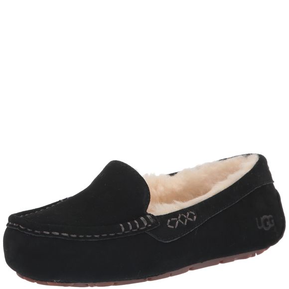 UGG Women's Ansley Slipper, Black, 07 - Picture 1 of 1